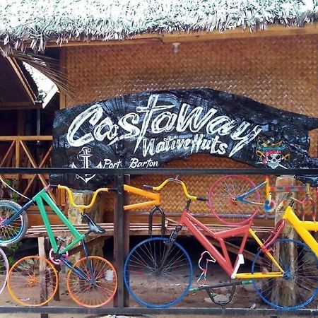 Castaway Native Huts Apartment San Vicente  Exterior foto