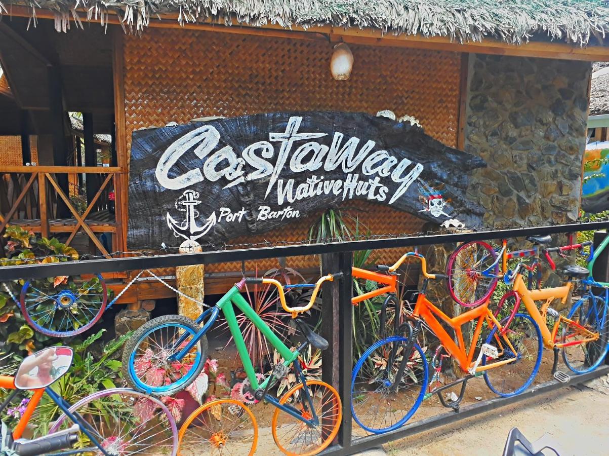 Castaway Native Huts Apartment San Vicente  Exterior foto