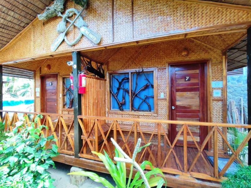 Castaway Native Huts Apartment San Vicente  Exterior foto
